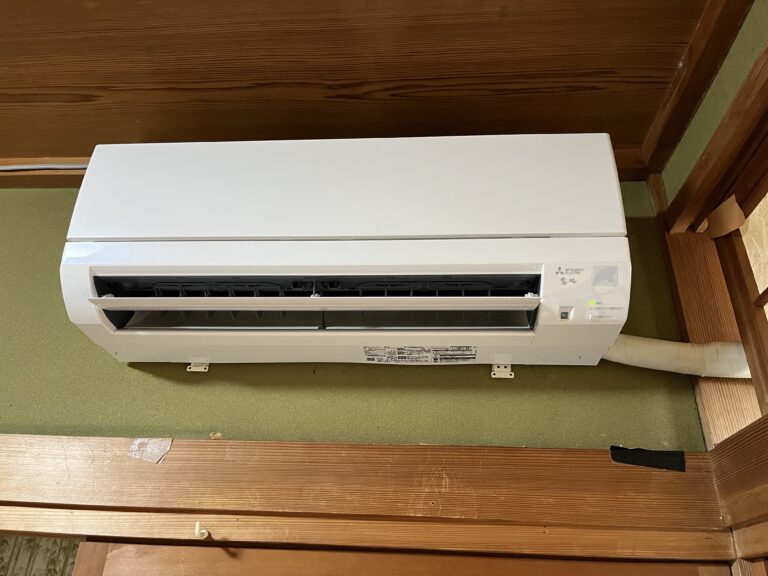 山鹿市で行った三菱 霧ヶ峰の取付の写真